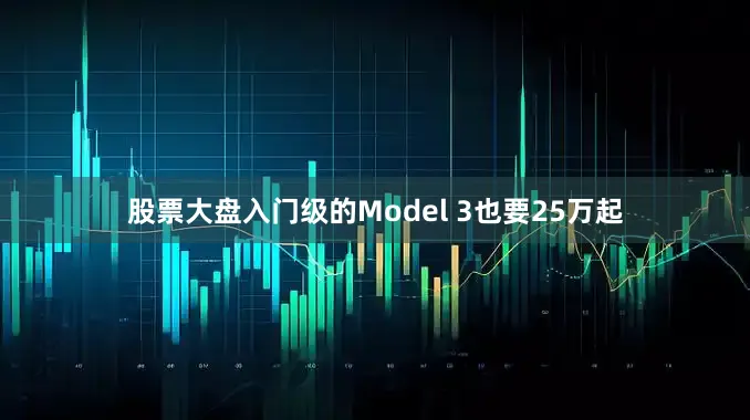 股票大盘入门级的Model 3也要25万起