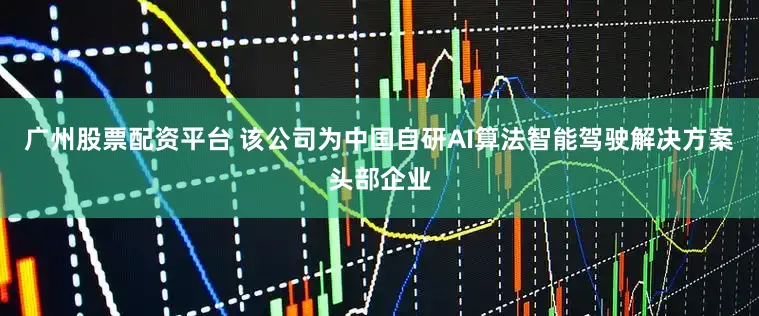广州股票配资平台 该公司为中国自研AI算法智能驾驶解决方案头部企业